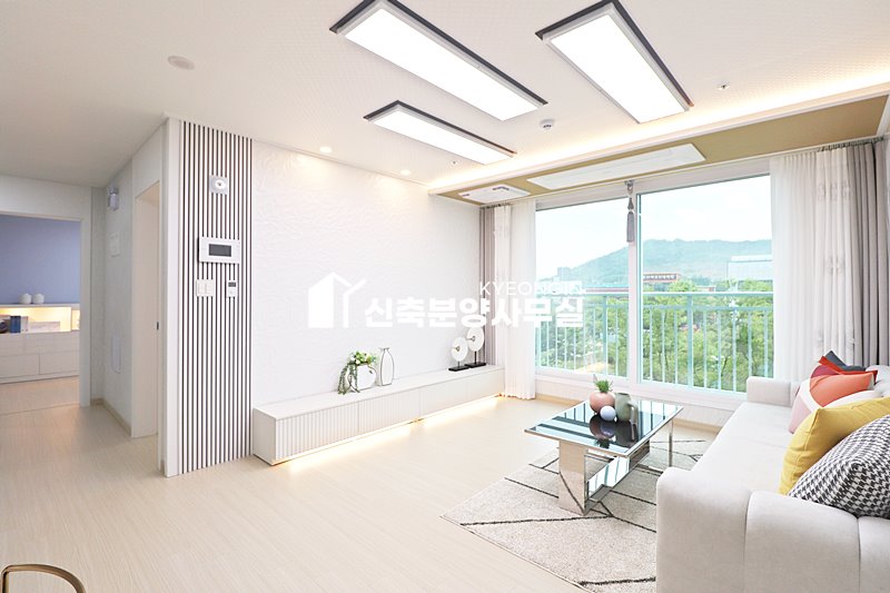 경기 김포시 양촌읍 학운리 더웰팰리스 [ 3룸 . 테라스 Type ] 분양 매물번호 15055 사진 4